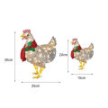 Attractive Chicken Light Widely Use Acrylic LED Scarf Chicken Night Lamp for Home. 