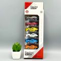 Top Speed Racing Die Cast Metallic Body Super Racing Cars - Pack Of 6. 