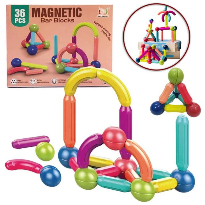 36%20PCS%20Magnetic%20Building%20Blocks%20Set%20Early%20Learning%20Magnetic%20Sticks%20Balls%20Assembling%20Game%20-%20Image%203