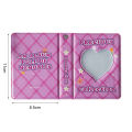 Green Home Photocard Binder Stain Plaid Pattern Photocard Holder. 