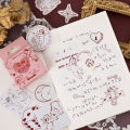 46PCS Cupid Series Aesthetic Stickers Album Diary Journal Phone Decorative Scrapbooking DIY Sticker. 