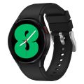 Silicone Curved Watch Band Strap Samsung Galaxy Watch 4 Watch 5 Watch 6 Classic 42mm 46mm and Galaxy Watch 4 Watch 5 Watch 6 44mm 40mm. 