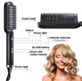 Hair Straightener Brush 2 In 1 Hot Air Comb Brush For Girls Hair Straightening Brush Pricetag Electric Heated Hair Comb Hair Straightener/Hair Styler 909. 