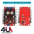 Step Up Boost Converter Module 150W 12-32V to 12-35V DC to DC Step Up Converter Adjustable Voltage Power Supply Converter. 