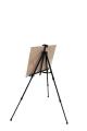 Foldable 165cm Black Aluminium Tripod Easel Artist Art Painting Stand. 