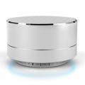 OPPPO N6 Minimalist Style Reflective Light Bluetooth Speaker - Silver. 