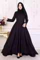 Umbrella Maxi Style Abaya New Net Sleeves/Net Bazu Design for Girls And. 