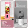Portable Juicer , Household Fruit Mixer,USB Rechargeable Personal-size jucier Used at Home And Outdoor,380ml Fruit Mixing Machine, USB Juicer Cup. 