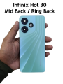 Infinix Hot 30 Back Battery Cover with Side Ring and Keys , Infinix Hot 30 Ring Back / Mid Back Replacement. 