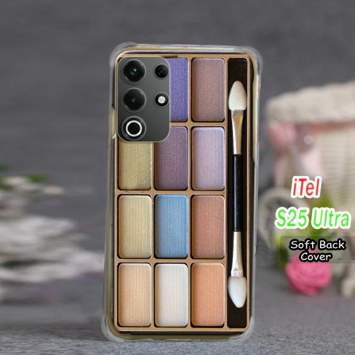 iTel S25 Ultra Pouch Cover - Makeup Soft Back Cover Case For iTel S25 Ultra