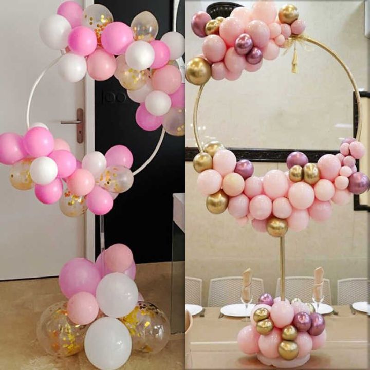 Round balloon arch balloons crown ring for wedding decoration baby ...
