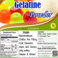 Edible Grade Gelatine Powder (Granulated) Gelatin Powder 50 gram. 