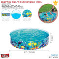 6 Ft Bestway Fill N Fun Swimming Pool Without Air 6 feet (Odyssey) 55030 Kids Play In Pool. 