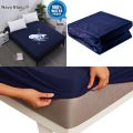 100% Waterproof Mattress Cover In Fitted Sheet Style For King or Double Size - 72 x 78  Premium Quality Mattress Protector with Strong Elastic Grip. 