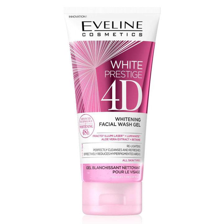 EVELINE - White Prestige Whitening Facial Wash Gel100ml