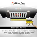 Glam Gas Range Hood G-12  | Kitchen Hood | Chimney. 