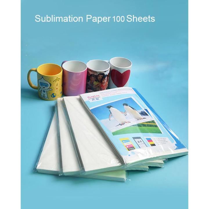 Sublimation Paper For Mug printing T shirt printing Pack of 100 Sheets