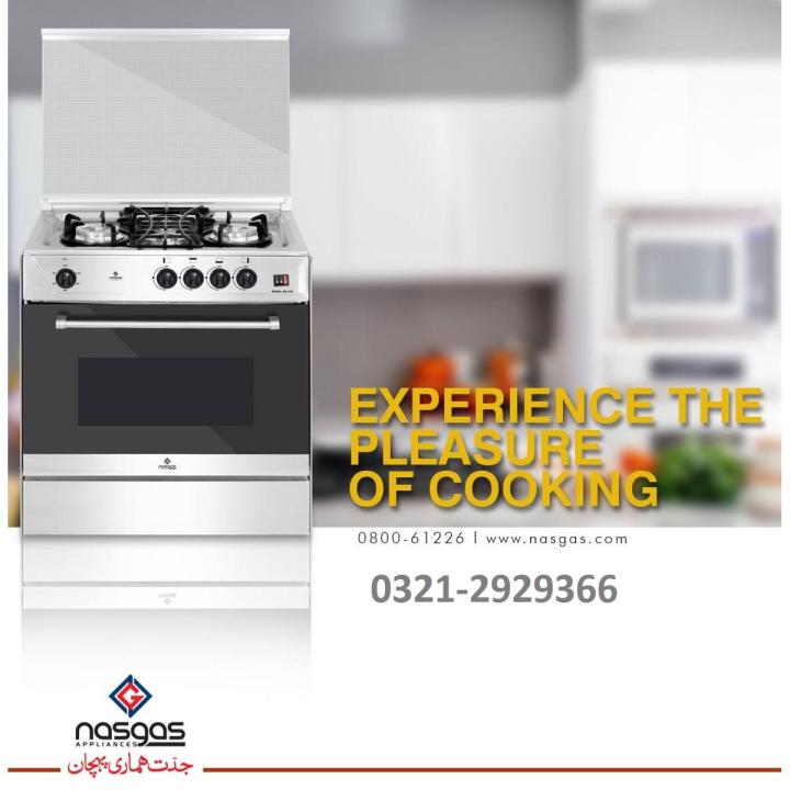 Nasgas Cooking Range DG-430 30 inch (Single Door) Tempered Front Glass