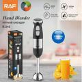 RAF Hand Blender 800 Watts Hand Mixer - Stainless Steel Blades. 