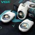VGR V-706 Professional Rechargeable Electric Lady Epilator professional lady epilator VGR V-706 epilator rechargeable electric epilator hair removal machine 18-tweezer epilator wet and dry epilator USB charging epilator cordless epilator for women. 
