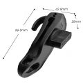 Amamia Tarp Clips Dual Use Teethed Mouth Tent Clamp. 