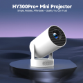HY300, HY300 Pro & HY300 Plus Android Projector 200/260 ANSI Android 11 4K 1280*720P Dual Wifi6 BT5.0 Allwinner H713 Home Cinema Outdoor Indoor Projector. 