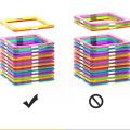 8pcs Magnetic Designer Construction Set Block Model Magnet Toy Triangle Square Constructor Plastic Boys Girls Gift Rondom. 