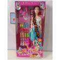 Beautiful Barbiee Doll With Shoes Set For Girls. 