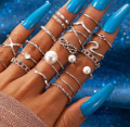 knuckle rings wholesale European and American fashion resort style jewelry knuckle punch ring knuckle armor ring. 