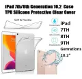 Transparent Case For iPad 7th 8th 9th Generation Case 10.2 Case TPU Silicone Protective Clear Cover 2019 2020 2021. 