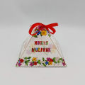 PYRAMID DESIGN BIDH BOXES PACK OF 50 BOXES ( DIY BOXES ). 