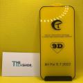 T-Glass Original 9D Glass Screen Protector for iPhone 14 Pro Max, Tempered Protection (6.7 Inches). 