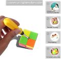 Classic Moyo Roxenda Profession 2x2x2 Speed Cube Fast Smooth Turning Solid Durable & Stickerless Frosted, Best 3D Puzzle Magic Toy - Turns SO Quick - M10492. 
