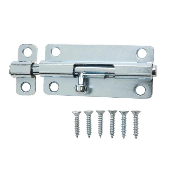 4%20Inch%20Long%20Silver%20Stainless%20Steel%20Door%20Latch%20Sliding%20Lock%20Bolt%20Latch%20Hasp%20Staple%20Gate%20Safety%20Lock%20-%20Image%203