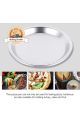 Pizza Pan silver 4 inch Round Pizza Tray Baking Pizza Pan Single Pieces Baking Item Baking Tools Pizza pan 4 inch Baking Plate High Quality پیزا پین گول jass pizza pan silver 4 inch pizza molds. 