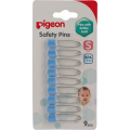 Pigeon Safety Pin Head Covered with Soft Plastic 9Pcs/Card. 
