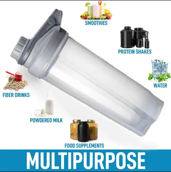Protein%20Shaker%20Bottle%20Sports%20Gym%20Water%20Bottle%20Multi-Purpose%20Shaker%20with%20Mix%20Ball%20Blender%20Bottle%20BPA%20Free%20Plastic%20Easy%20Grip%20Leak%20Proof%20700ml%20Gym%20Bottle%20for%20Gym%20Protein,%20Smoothies,%20Batters%20Fitness%20Workout%20Sports%20Protein%20Shaker%20Bottle%20with%20Whisk%20Ball%20-%20Image%204