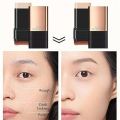 KakaShow 2 In 1 Waterproof Foundation Makeup Stick With Built-In Brush. 