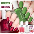 12ML Shimmer Red Purple Nail Polish Matte Velvet Popular Color Varnish. 