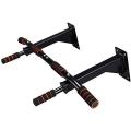 Wall Mounted Pull Up Bar Multifunctional Power Tower Set Chin Up Station Home Gym Workout Strength Training Equipment. 