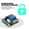 Remote control push button switch for electric door lock gate lock only switch lock not include - Plug n Play - 50 to 100m range - upto 10 remote supported. 