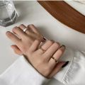 Fashion Adjustable Dainty Rings For Women Anniversary Gift For Wife  Cute Cool Vintage Gold Plated Korean Ring For Girls Stylish Pack of 3 Rings For Girls Birthday Gift Wedding Rings Trendy Trendy Rings. 