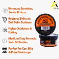 Unicorn Rubbing Compound Orange 100g – Heavy Duty Scratch & Oxidation Remover for Automotive Paint Restoration | Eliminates Deep Swirls & Restores Shine. 