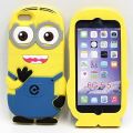 Cartoon Minion Soft Rubber Silicone Back Case Cover for Apple iPhone 5G. 