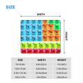 【HOT】 Periodic Table Elements Mouse Pad Anti-Slip Rubber Gaming Mousepad Science Chemistry Chemical Teacher Office Computer Desk Mat. 