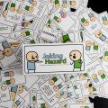 Generic Joking Hazard Offensive Card Game Party Play Cards. 