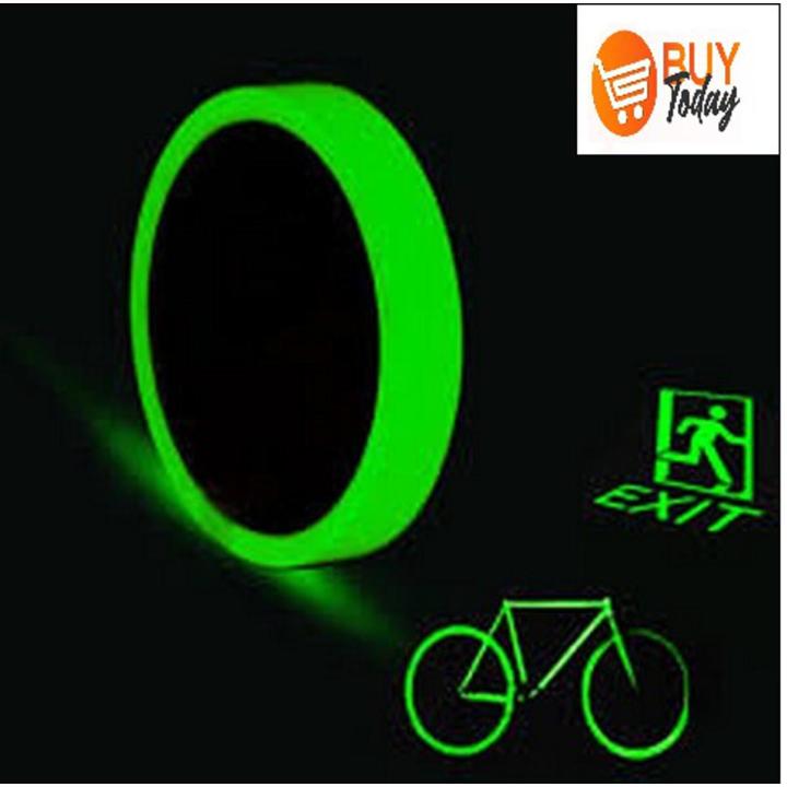 2 Meter Glow in The Dark Light Safe Luminous Tape Sticker Waterproof Removable Durable Wearable Stable Safety