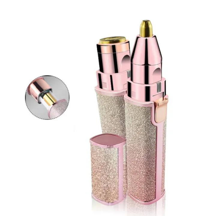 Flawless%202%20in%201%20Eye%20Brow%20And%20Facial%20Hair%20Remover%20Chargeable%20,%20Multi%20Attractive%20Color%20With%20USB%20Charging%20Cable%20And%20Cleaning%20Brush%20-%20Image%204