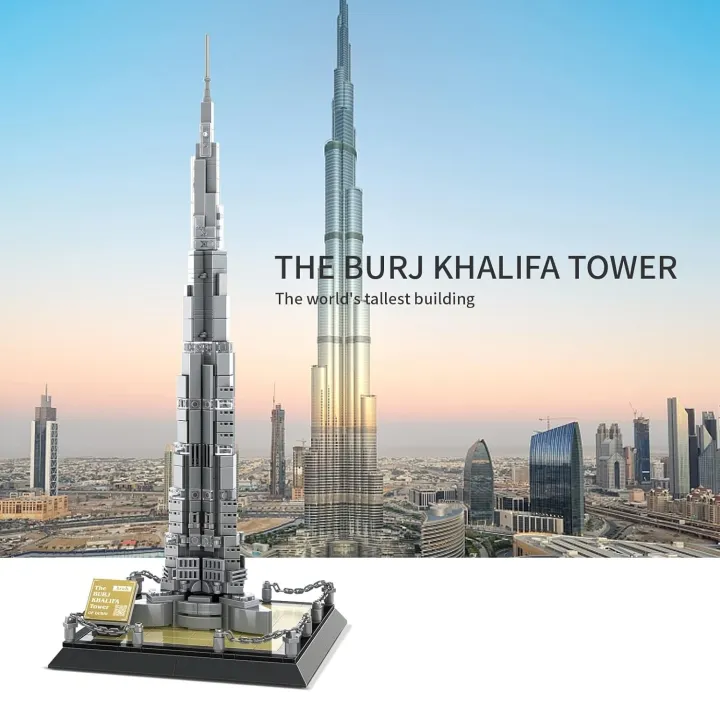 Odeez%20The%20Burj%20Khalifa%20Tower%20Dubai%20Construction%20Building%20Blocks%20Model%20555%20Pieces%20-%20Image%202