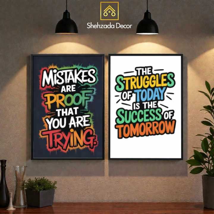 Shehzada%20Decor%20Pack%20of%202%20Success%20&%20Struggle%20Motivational%20Wall%20Frames%20%7C%20Colorful%20Mistakes%20Quote%20Art%20%7C%20Premium%20Wooden%20Glass%20&%20No-Drill%20Sticky%20MDF%20Laminated%20Photo%20Tiles%20%7C%204x6%206x8%208x12%20Inch%20%7C%20Best%20Price%20Pakistan%20%7C%20Home%20Office%20Room%20Wall%20Decoration%20Items%20-%20Image%203